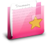 Folder Documents Pink Icon 72x72 png